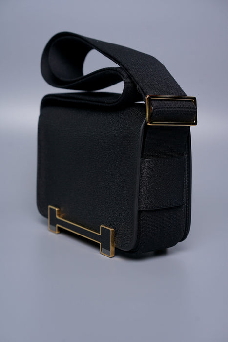 Hermes Geta in Black Ghw (Brand New)