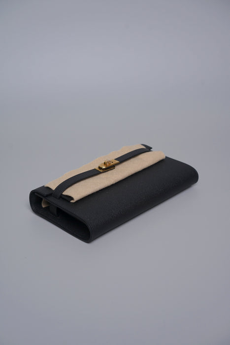 Hermes Kelly To Go in Noir Ghw (Brand New)