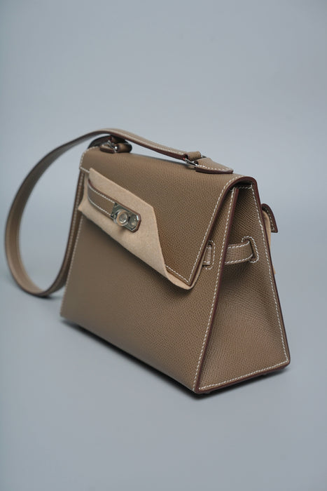 Hermes Kelly Desordre in Etoupe Epsom Ghw