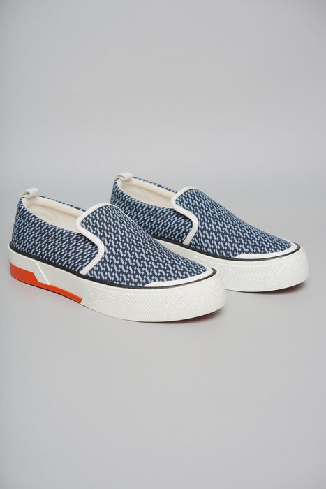 Hermes Gliss Loafers Sneaker in Bleu Clair Size 43 (Brand New)