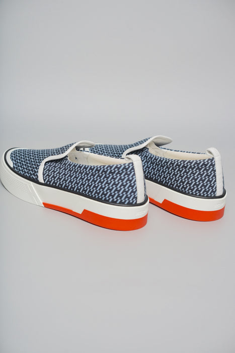 Hermes Gliss Loafers Sneaker in Bleu Clair Size 43 (Brand New)