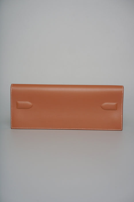 Hermes Birkin Shadow Pochette in Gold Swift (Brand New)