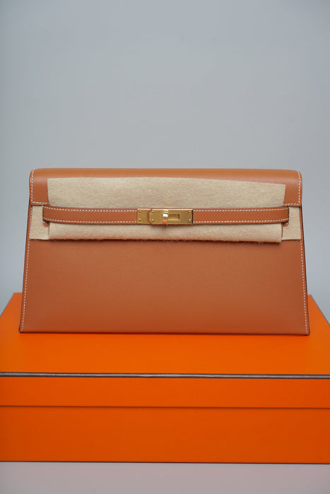 Hermes Kelly Elan in Gold Madame Ghw (Brand New)