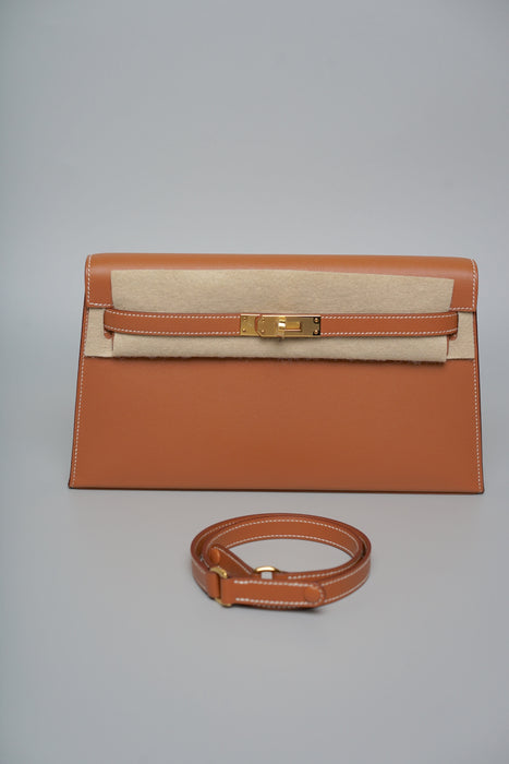 Hermes Kelly Elan in Gold Madame Ghw (Brand New)