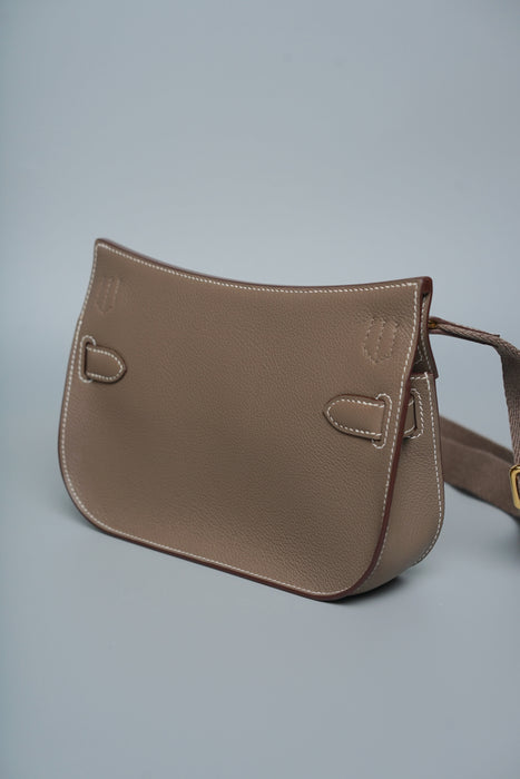 Hermes Mini Jypsiere in Etoupe Evercolor Ghw (Brand New)