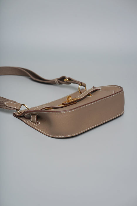 Hermes Mini Jypsiere in Etoupe Evercolor Ghw (Brand New)