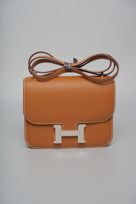 Hermes Constance 18 in Gold Epsom Phw (Brand New)
