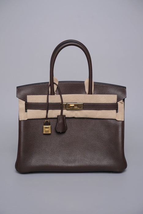 Hermes Birkin 30 in Ebene Barenia Ghw (Brand New)
