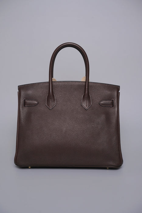 Hermes Birkin 30 in Ebene Barenia Ghw (Brand New)