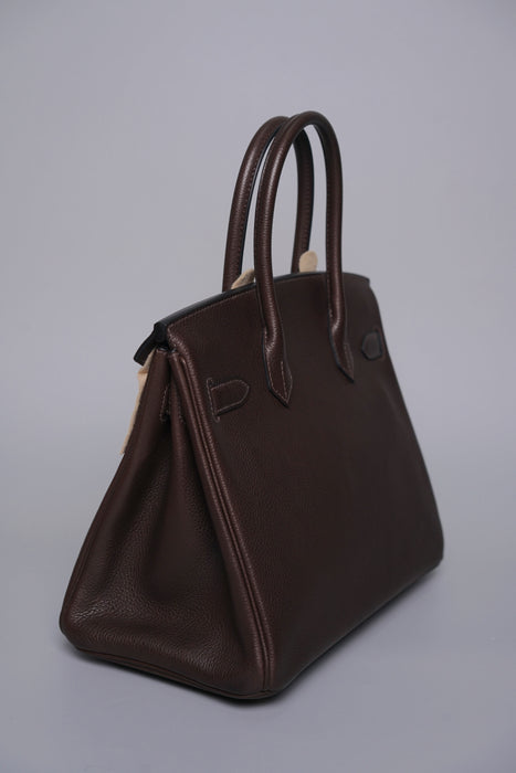 Hermes Birkin 30 in Ebene Barenia Ghw (Brand New)