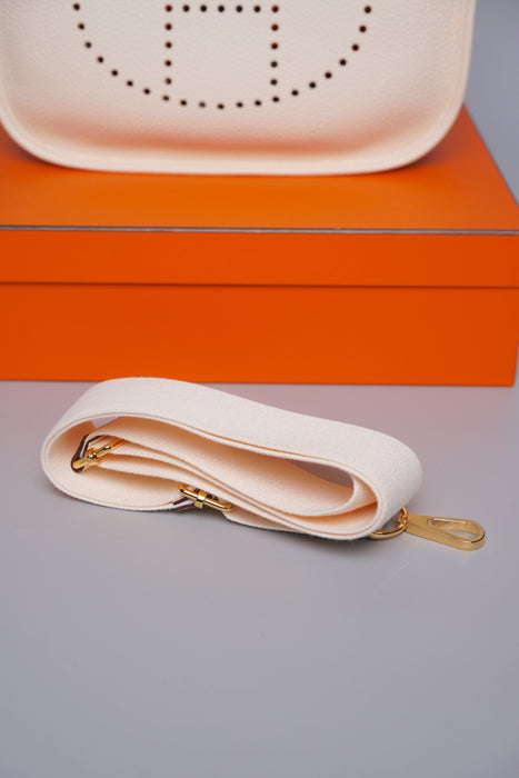 Hermes Evelyne 29 in Nata Ghw (Brand New)