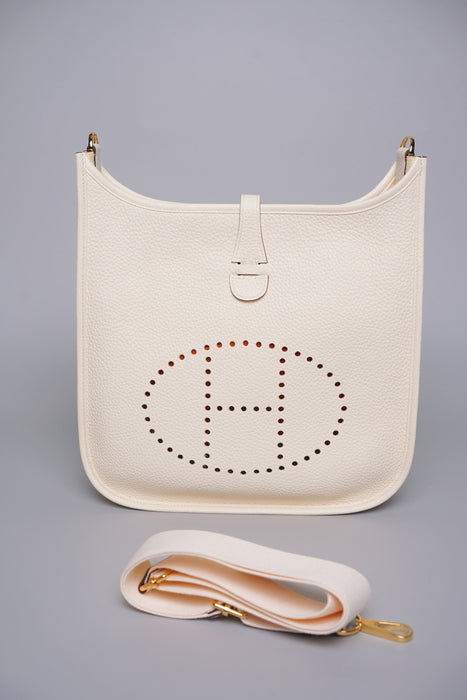 Hermes Evelyne 29 in Nata Ghw (Brand New)