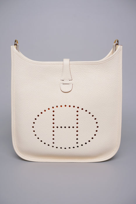 Hermes Evelyne 29 in Nata Ghw (Brand New)