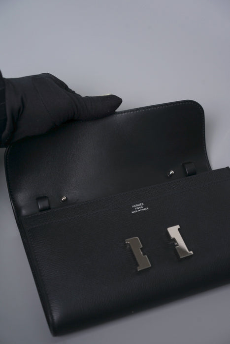 Hermes Constance To Go in Noir Epsom Phw