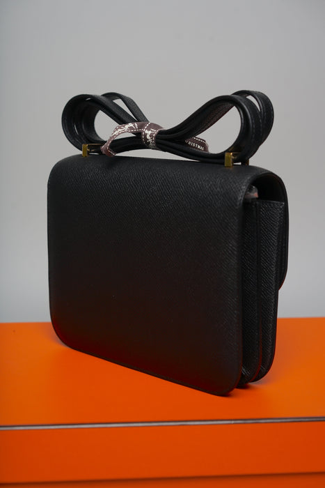Hermes Constance 18 in Noir Ghw (Brand New)