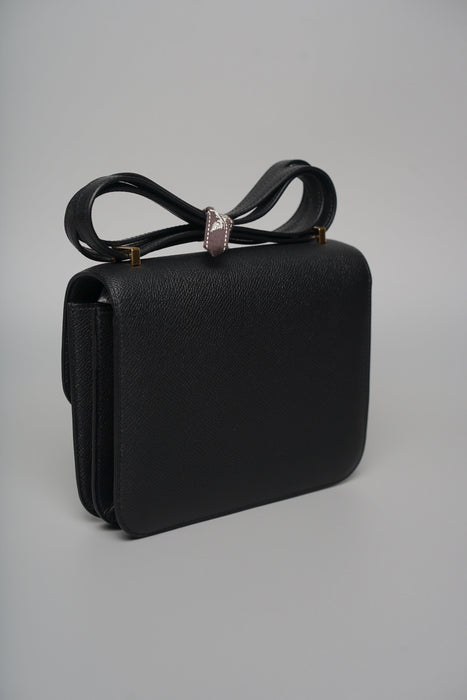 Hermes Constance 18 in Noir Ghw (Brand New)