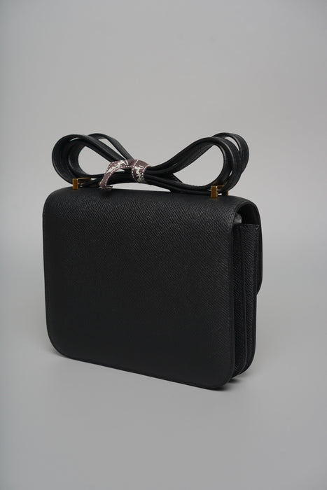 Hermes Constance 18 in Noir Ghw (Brand New)