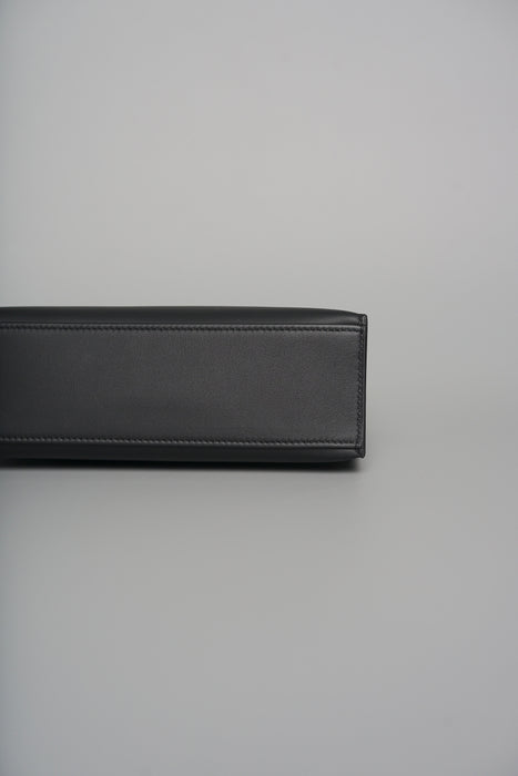 Hermes Kelly Pochette in Black Swift Phw (Brand New)