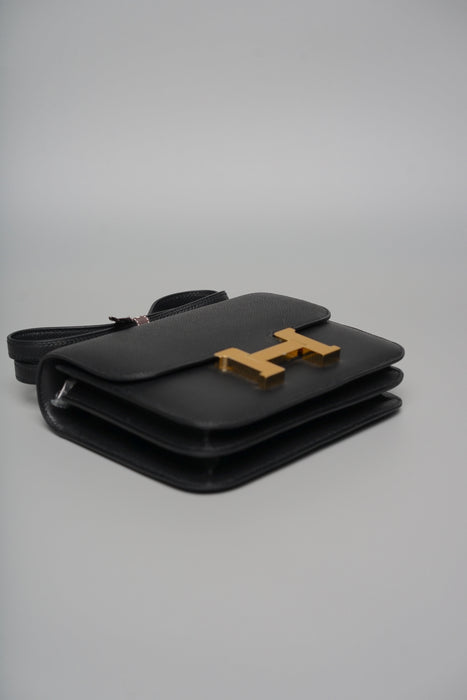 Hermes Constance 18 in Noir Ghw (Brand New)