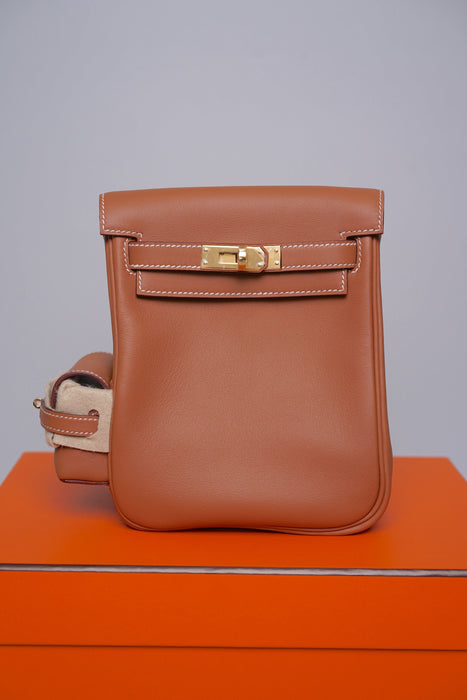 Hermes Kelly Jump in Gold Ghw (Brand New)