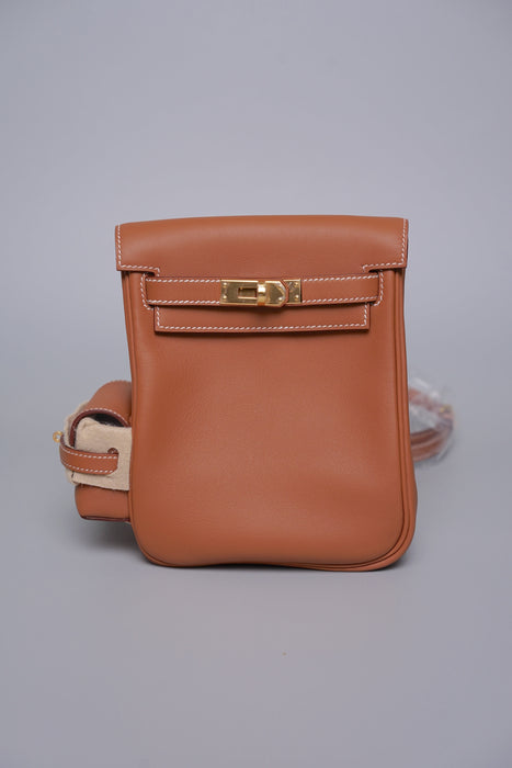Hermes Kelly Jump in Gold Ghw (Brand New)