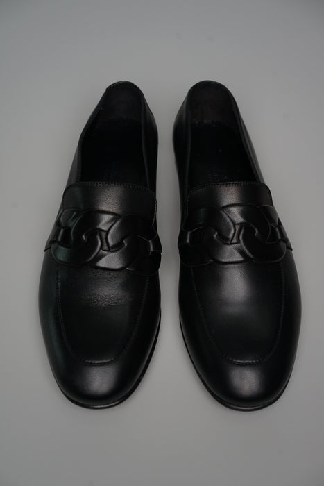 Hermes Honest Loafer in Noir Size 37 (Brand New)