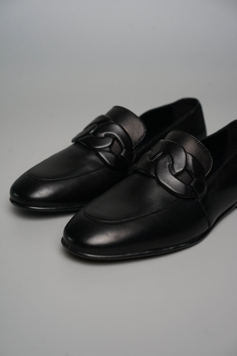 Hermes Honest Loafer in Noir Size 37 (Brand New)