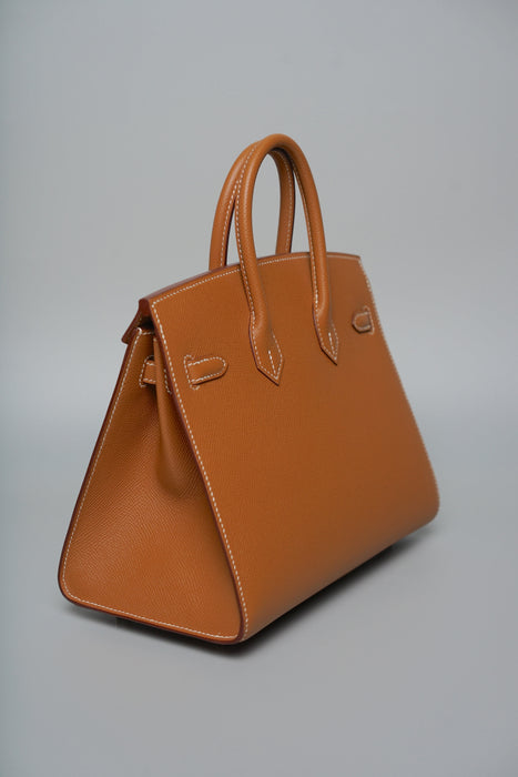 Hermes Birkin 25 Sellier in Gold Epsom Phw (Brand New)