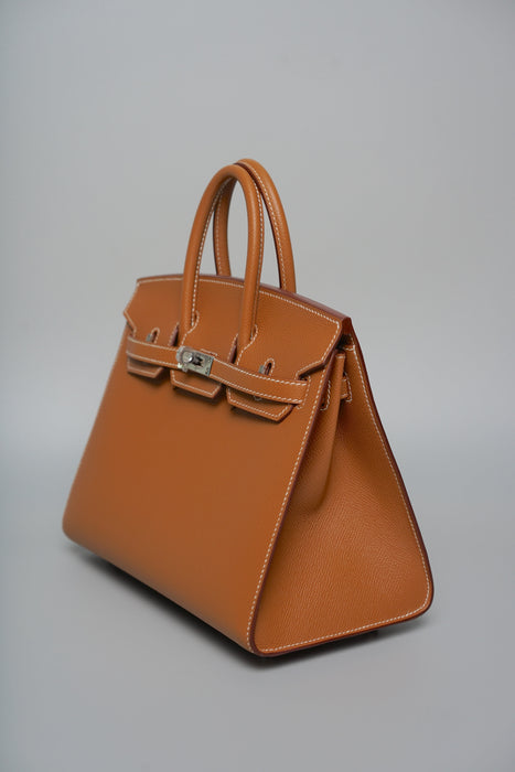 Hermes Birkin 25 Sellier in Gold Epsom Phw (Brand New)