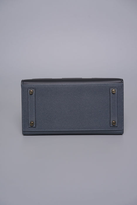 Hermes Birkin 20 in Faubourg Rainy Day Permabrass (Brand New)