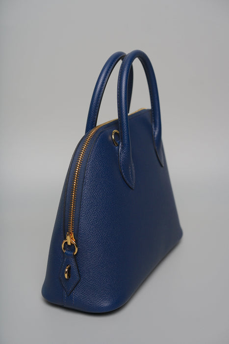 Hermes Bolide 25 in Navy Epsom Ghw (Brand New)