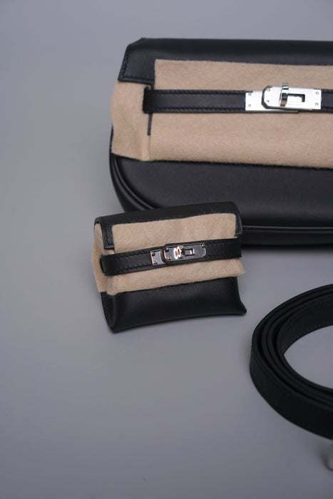 Hermes Kelly Moove Swift in Noir Phw (Brand New)