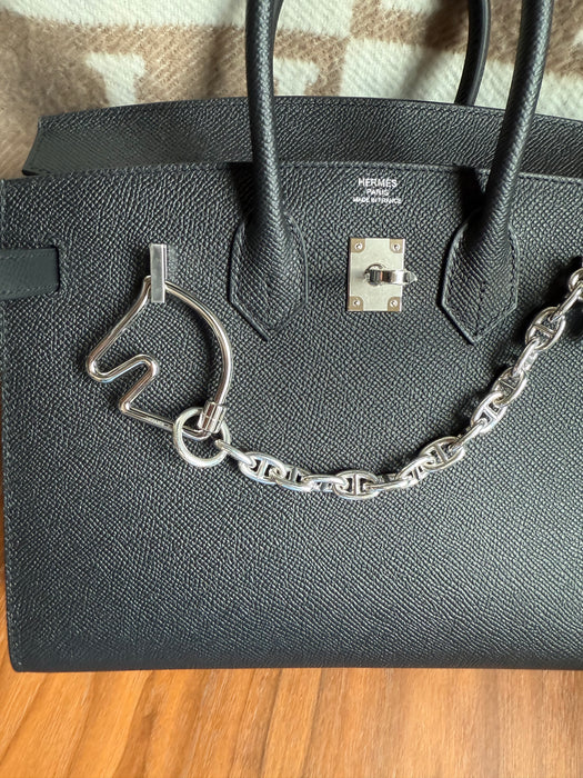 Hermes Horse Keychain in Silver (Brand New)