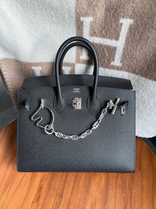 Hermes Horse Keychain in Silver (Brand New)
