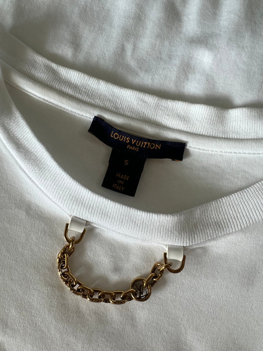 LV Chain Detailed Tee