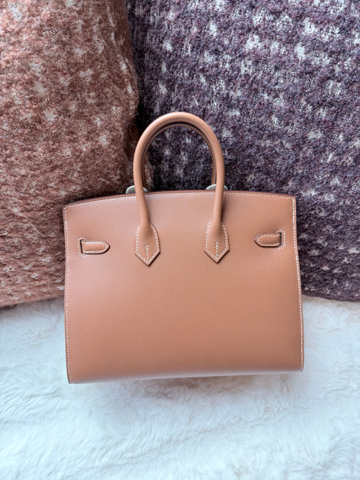 Hermes Birkin 25 in Gold Madame Ghw (Brand New)