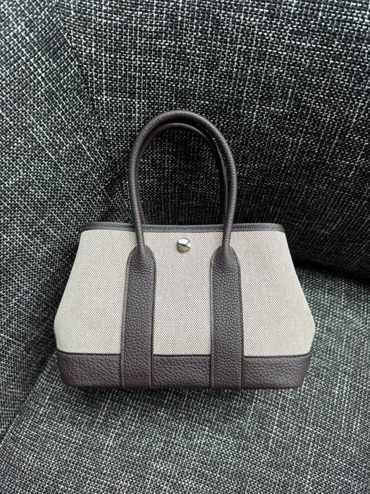 Hermes Garden Party Mini Neogarden Toile in Baibrun Phw (Brand New)