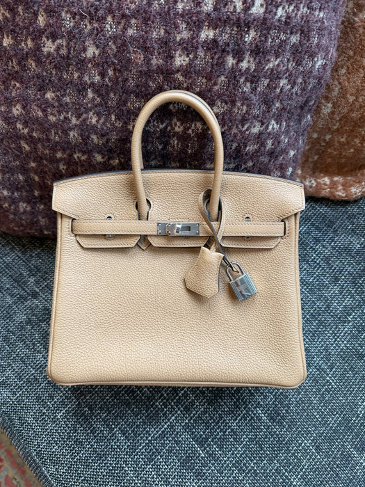 Hermes Birkin 25 in Chai Togo Phw