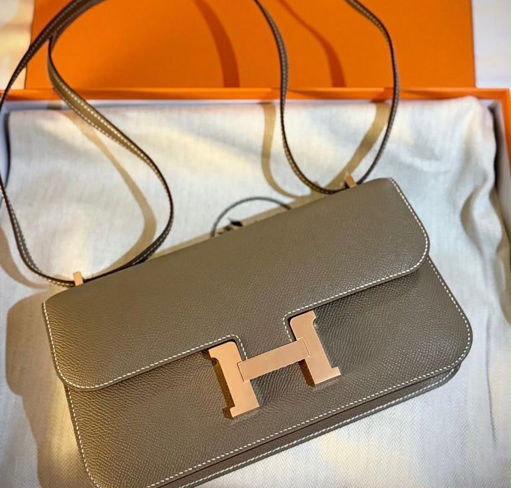 Hermes Constance Elan in Etoupe Epsom in Rghw