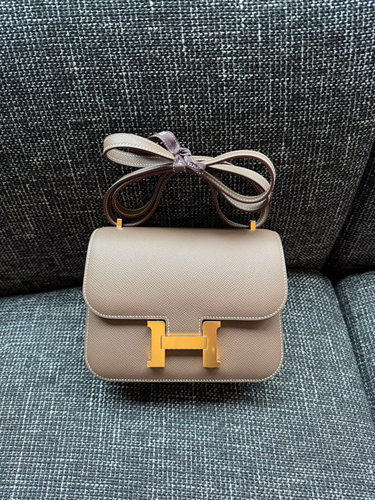 Hermes Constance 18 in Etoupe Epsom Ghw (Brand New)