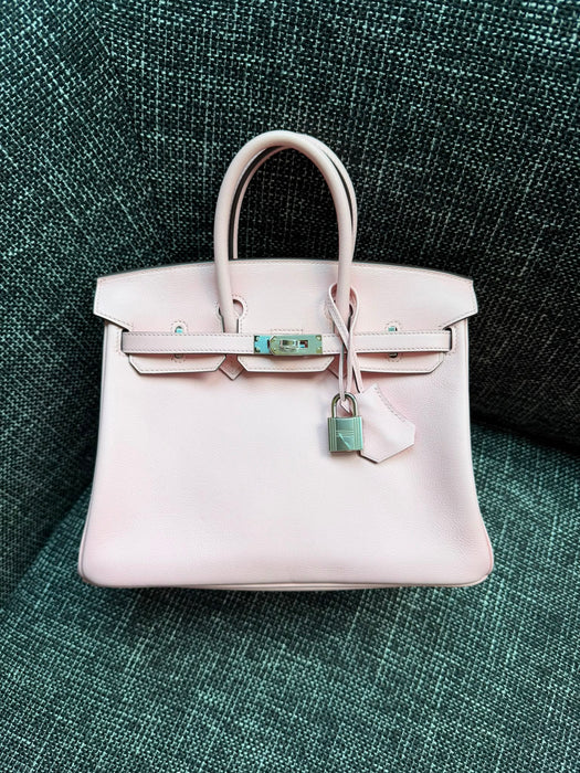 Hermes Birkin 25 in Sakura Swift Phw (Brand New)