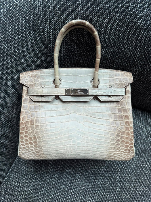 Hermes Birkin 30 in Gris Cendre Hima Phw