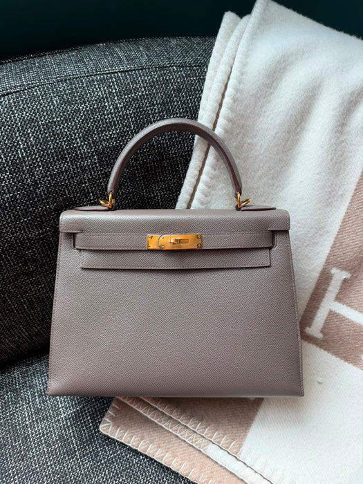 Hermes Kelly 28 in Etain Epsom Ghw