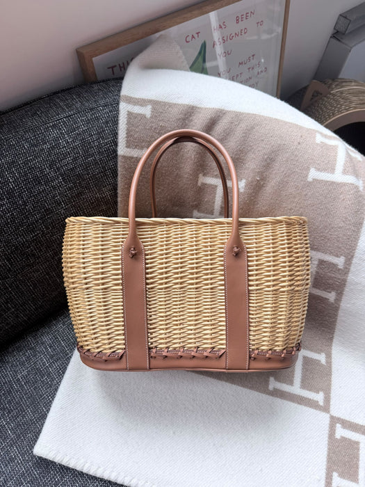 Hermes Garden Party 36 Picnic in Woven Osier Wicker