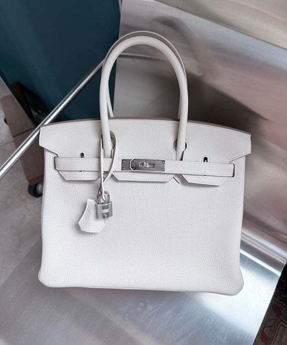 Hermes Birkin 30 in Craie Togo Phw(Brand New)
