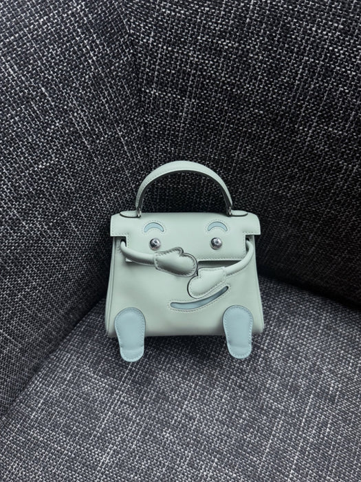 Hermes Kelly Dole in Ceil Phw (Brand New)