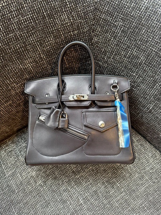 Hermes Birkin 25 in Rock Volupto Phw (Brand New)