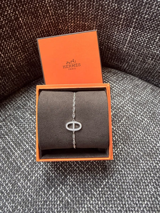 Hermes Chaine d'ancre Contour Bracelet in Size XS (Brand New)