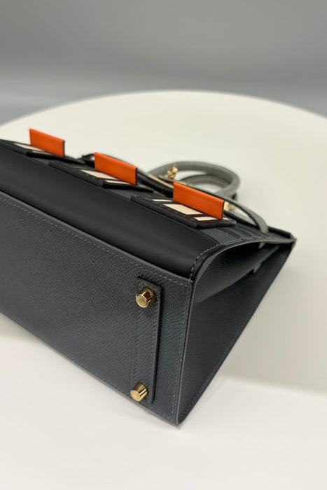 Hermes Birkin 20 in Rainy Faubourg Permabrass (Brand New)