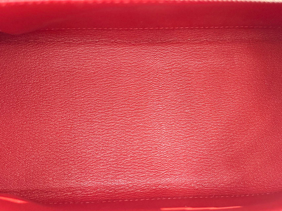 Hermes Kelly 25 in Braise Shiny Niloticus Phw